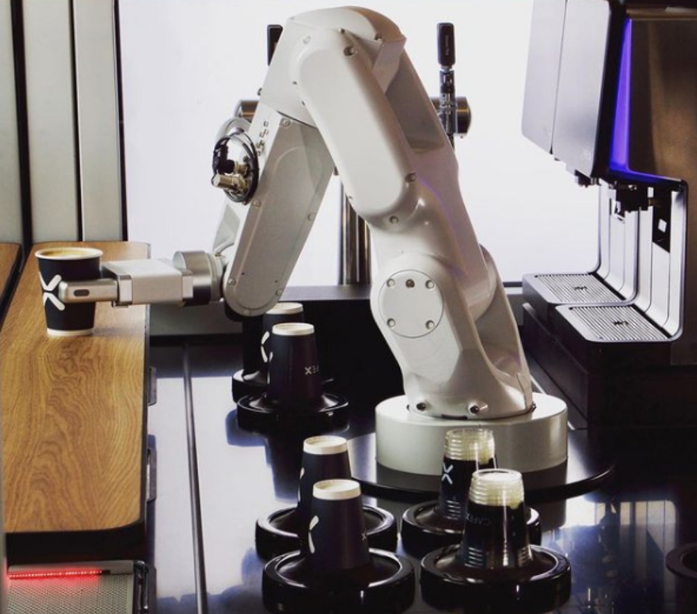 Cafe X, a robot barista. Food Trends: These Are The Foods Of The Future