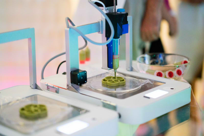 A food 3D printer. Food Trends: These Are The Foods Of The Future