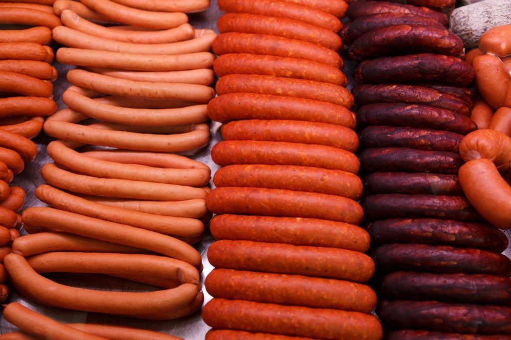 Types of sausages. How Hot Dog Is Made