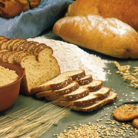 Potassium bromate in baked products