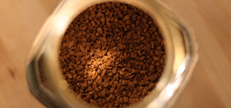 Coffee granules