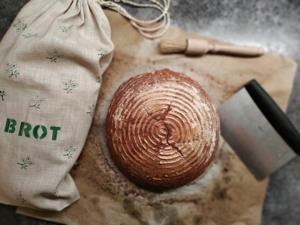 Linen bag for bread